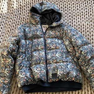 Kari Traa floral puffer coat XL